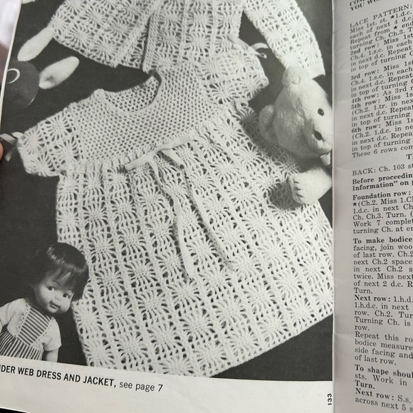 5/$25 Pink Baby Crochet Blanket, christening gown, dress, leggings 🪡 - Picture 5 of 6